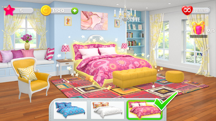 Home Design : Miss Robins Home Makeover Game截图6