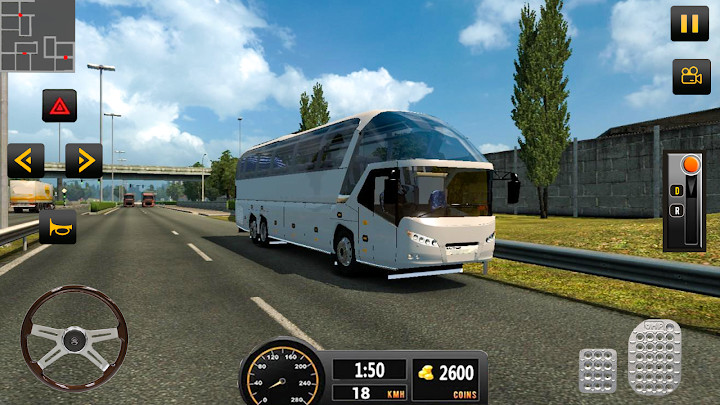 豪华现代客车：超级巴士游戏3D截图2