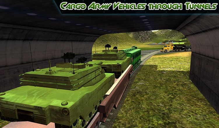 美军货物列车模拟器：铁路游戏截图7