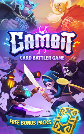 Gambit - Real-Time PvP Card Battler截图1