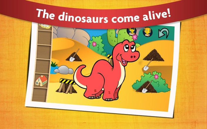 Kids Dinosaur Game Free截图5