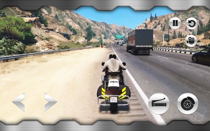 Police Motorbike : Crime City Rider Simulator 3D截图2