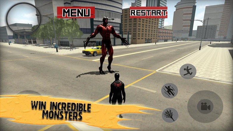 Strange Spider Hero Battle 3D截图1