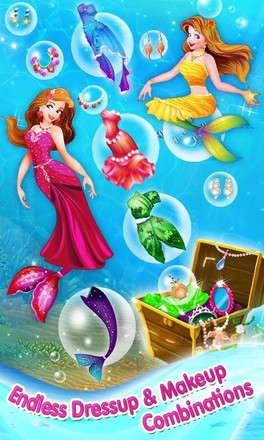 Mermaid Princess Makeover Game截图2
