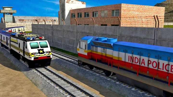 Indian Police Train Simulator截图6