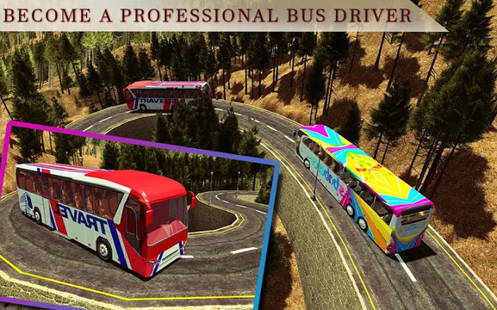 Heavy Mountain Bus simulator 2017截图6