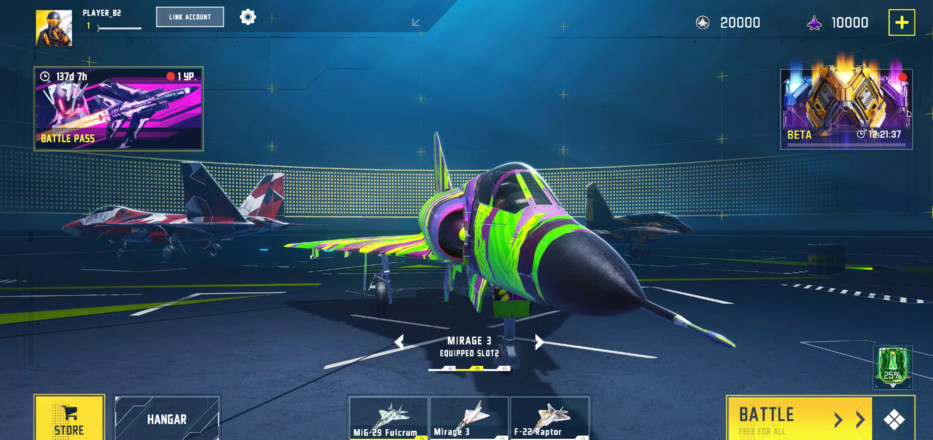 Sky Combat 2: Air Combat PvP截图1