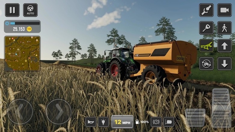 农民模拟器拖拉机2022修改版截图1