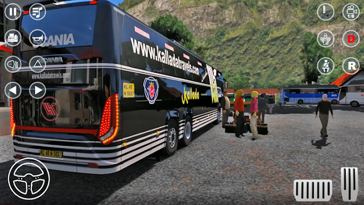 公共教练巴士驾驶模拟2021：新的PVP巴士游戏截图4