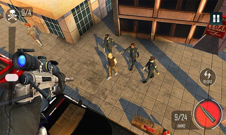 市警察狙击手2018 - 最佳FPS射击游戏截图6