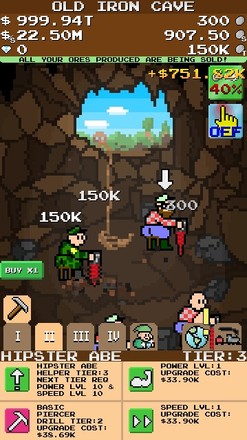 ? Dig Away! - Idle Clicker Mining Game截图1