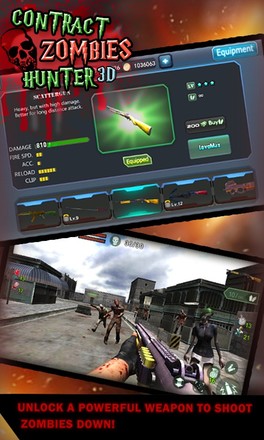 Contract Zombies Hunter 3D截图2