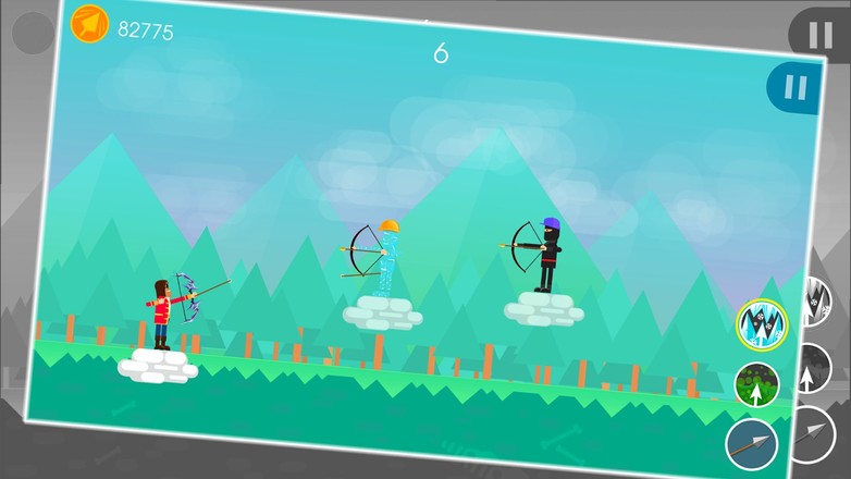 Funny Archers - 2 Player Games截图4