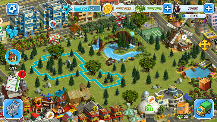 Eco City: new free building and town village games截图3