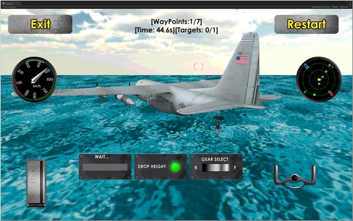 Flight Sim: Transport Plane 3D截图3