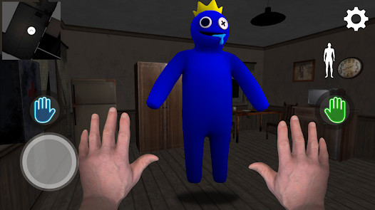 Blue Monster Scary Horror截图2