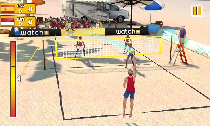 沙灘排球3D截图2