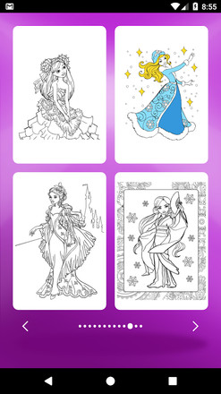 Princess Coloring Pages截图5