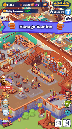 Idle Inn Empire Tycoon - Game Manager Simulator截图4