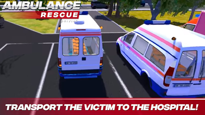 Ambulance Rescue Driving截图2