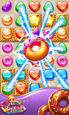 曲奇餅乾Sweet Cookie -2019 Puzzle Game截图1