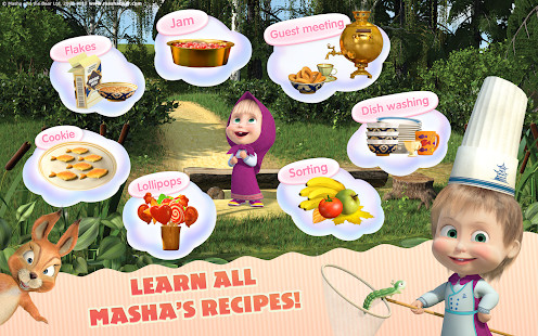 Masha and the Bear Child Games: Cooking Adventure截图7