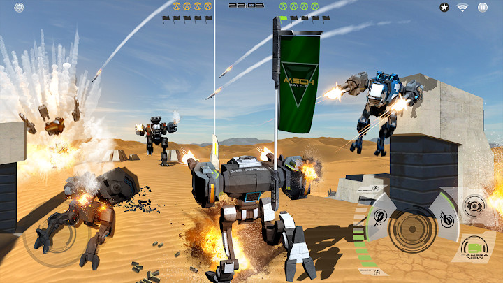 Mech Battle - Robots War Game截图4