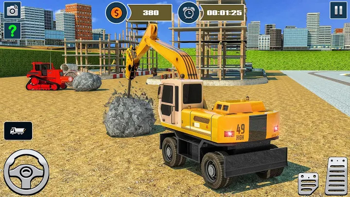 Heavy Excavator - Demolish Construction Game截图3