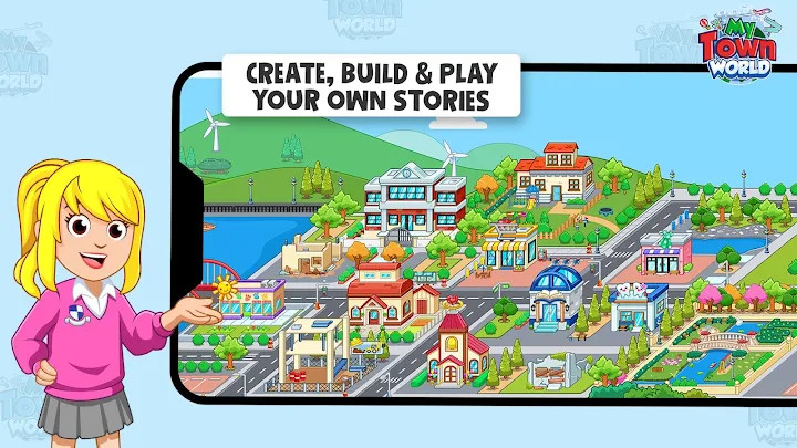 My Town World - Games for Kids截图1