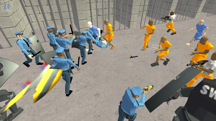 战斗模拟器：监狱和警察修改版截图6
