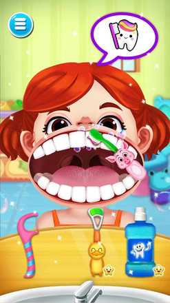 疯狂牙医游戏与手术大括号 - 医生游戏截图3