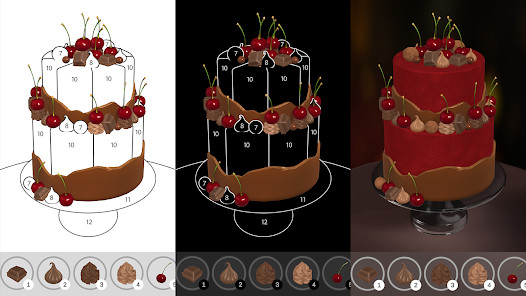 Cake Coloring 3D截图6