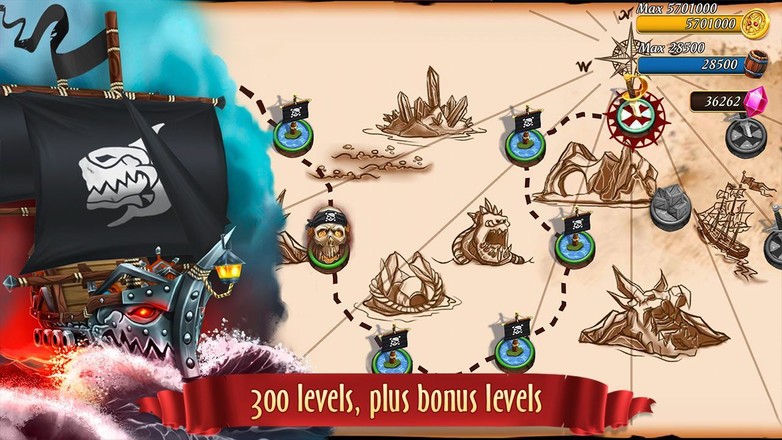 Pirate Battles: Corsairs Bay截图2