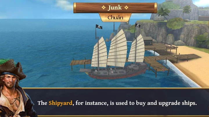 海盗战斗时代的船只截图2