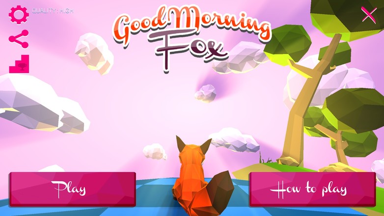 Good Morning Fox : runner game截图6