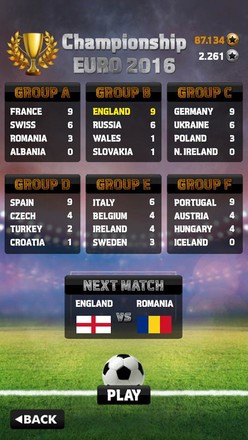 Euro 2016 Soccer Flick截图9