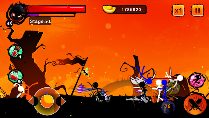 Stickman Ghost: Ninja Warrior Action Offline Game截图3