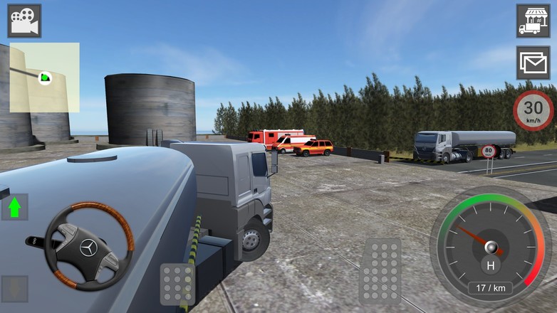 Mercedes Truck Simulator Lux截图5