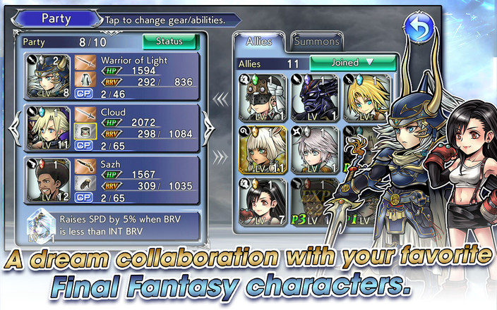 DISSIDIA FINAL FANTASY OPERA OMNIA          国际服截图8