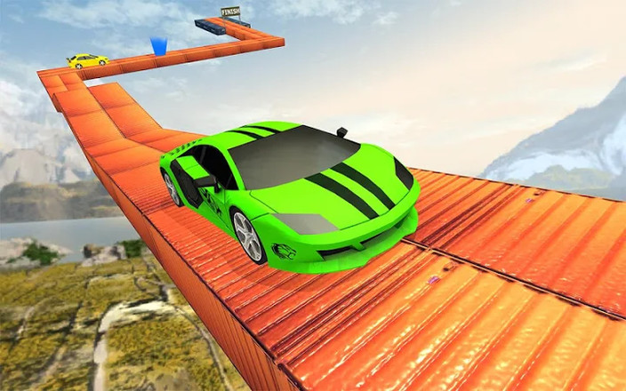 Impossible Car Stunt Game 2020 - Racing Car Games截图2
