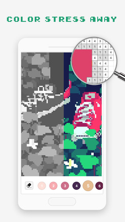 Pixel Art Book  - 减压数字填色游戏截图2