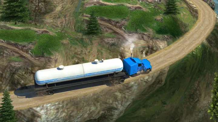 Oil Tanker Truck Simulator: Hill Climb Driving截图7