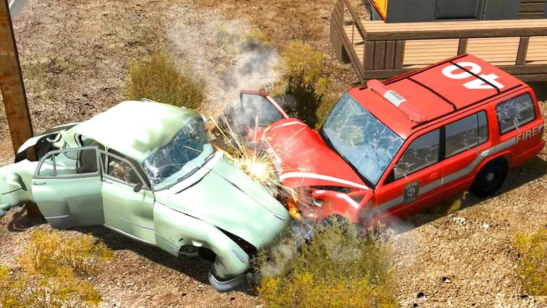 越野车碰撞事故模拟器：梁发动机截图7