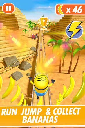Banana Minion Adventure Rush : Legends Rush 3D截图2