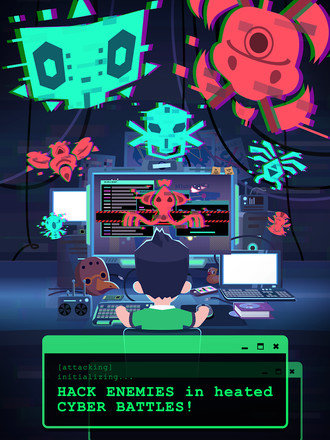 Hacking Hero - Cyber Adventure Clicker截图4