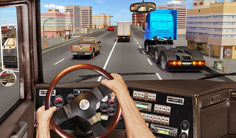 高速公路无休止的车手模拟截图3