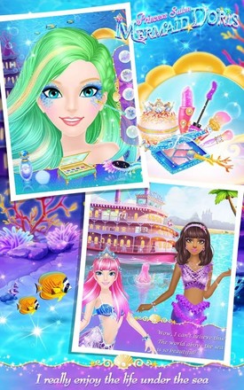 Princess Salon: Mermaid Doris截图1