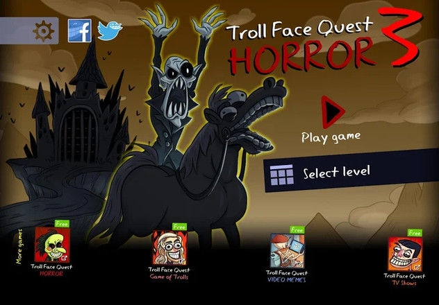 Troll Face Quest: Horror 3截图4