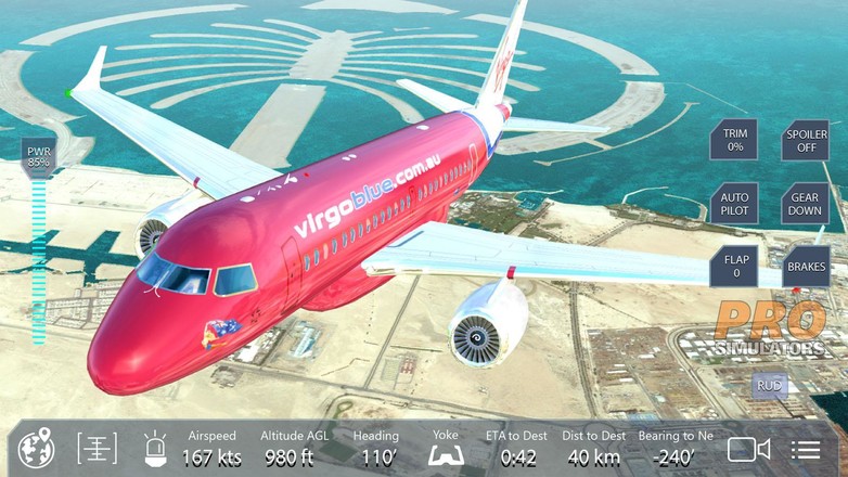 Pro Flight Simulator Dubai 4K截图1