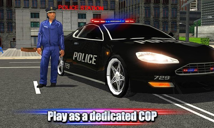 Crime Town Police Car Driver截图4